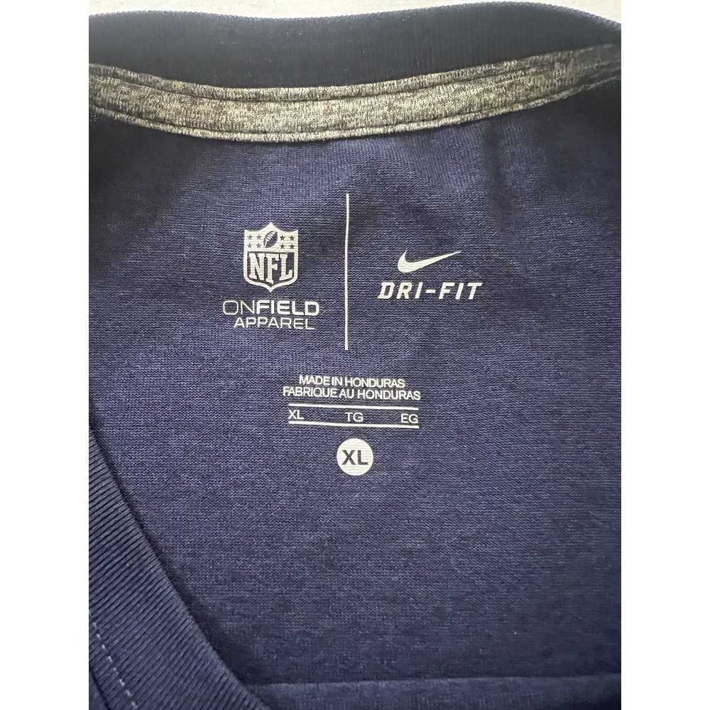 Nike Green Bay Acme Packers Shirt Mens XL Blue Short Sleeve NFL Football (189) - Picture 4 of 11
